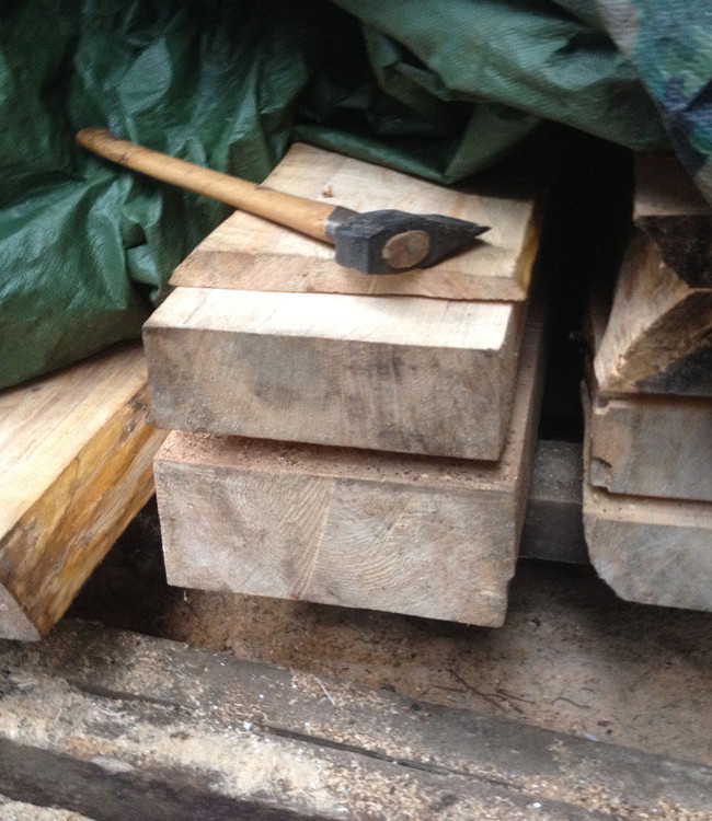 Stack of Drying Benches